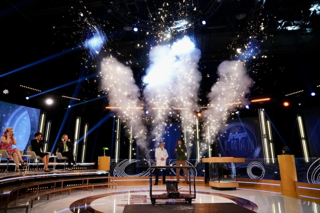 Scenfyrverkeri Fråga Lund